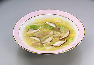 白菜の中華スープ
