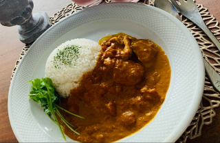 バターチキンカレー　柚子こしょう風味